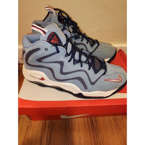 Size 13- Nike Air Pippen 1 Work Blue - Picture 1 of 8
